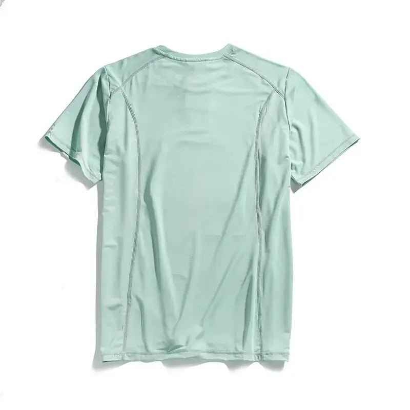 Outdoor Large Order 3D Tailoring Men's Summer 2026 Quick Dry Breathable Sweat Absorbing round Neck Short Sleeve T-Shirt