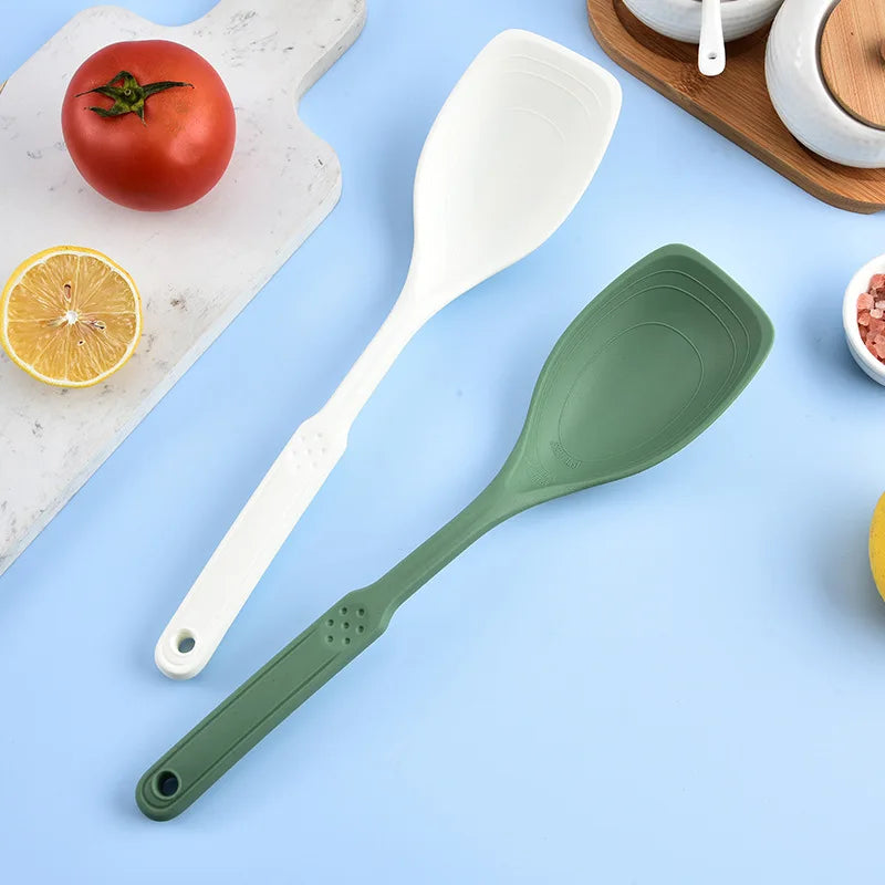 Silicone Cooking Spoon - Heat Resistant Kitchen Utensil 31cm
