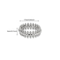 2025 Design Style Riveted Bullet Stainless Steel Rings For Women'S Punk Gold Color Creative Ring Broad Surface Finger Jewelry