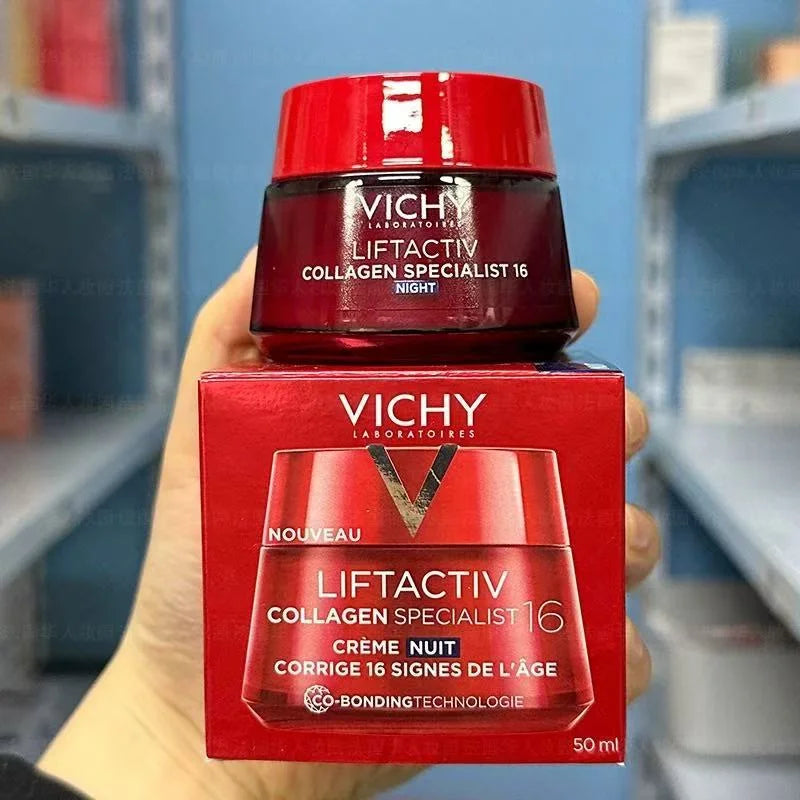 Vy Collagen Firming Cream Anti-Aging Peptide Vitamin C Reshaping Contour Lightening Day Cream 50Ml