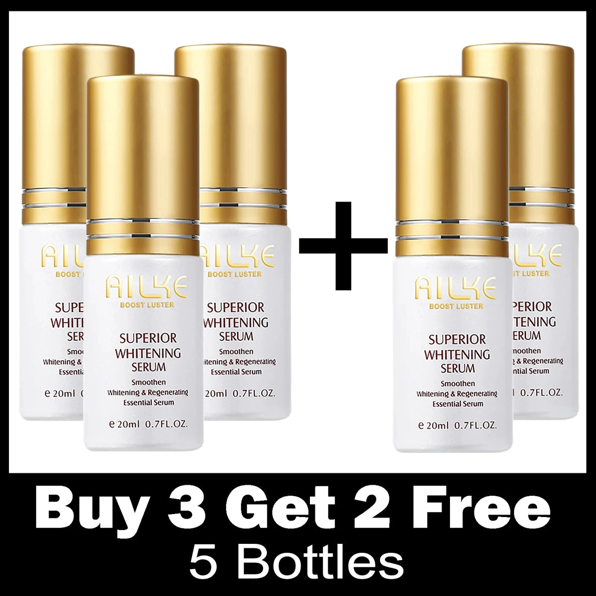 AILKE Whitening Facial Cleanser - Moisturizing, 120g