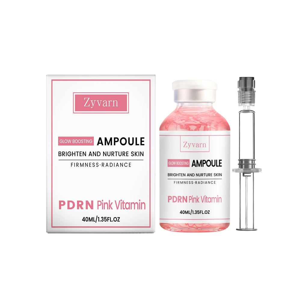 Ampoule Serum Set – Stem Cell Anti-Aging & Salmon DNA Hydrating & Brightening Facial Essence Smooth Wrinkles & Enhance Firmness