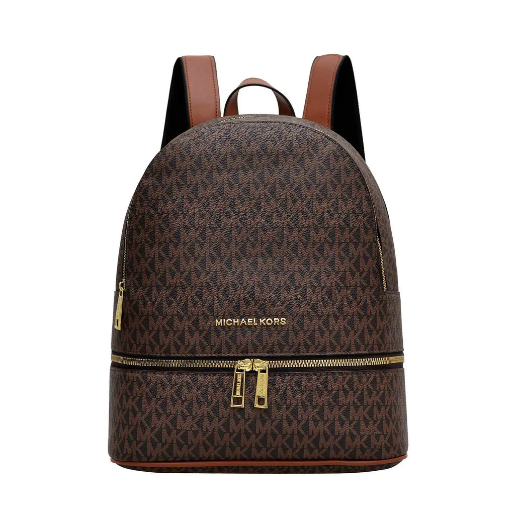 Michael Kors Women's 2026 New MK Backpack - Luxury Fashion Backpack, Stylish School Bag, High-End Women's Handbag, Versatile Tra