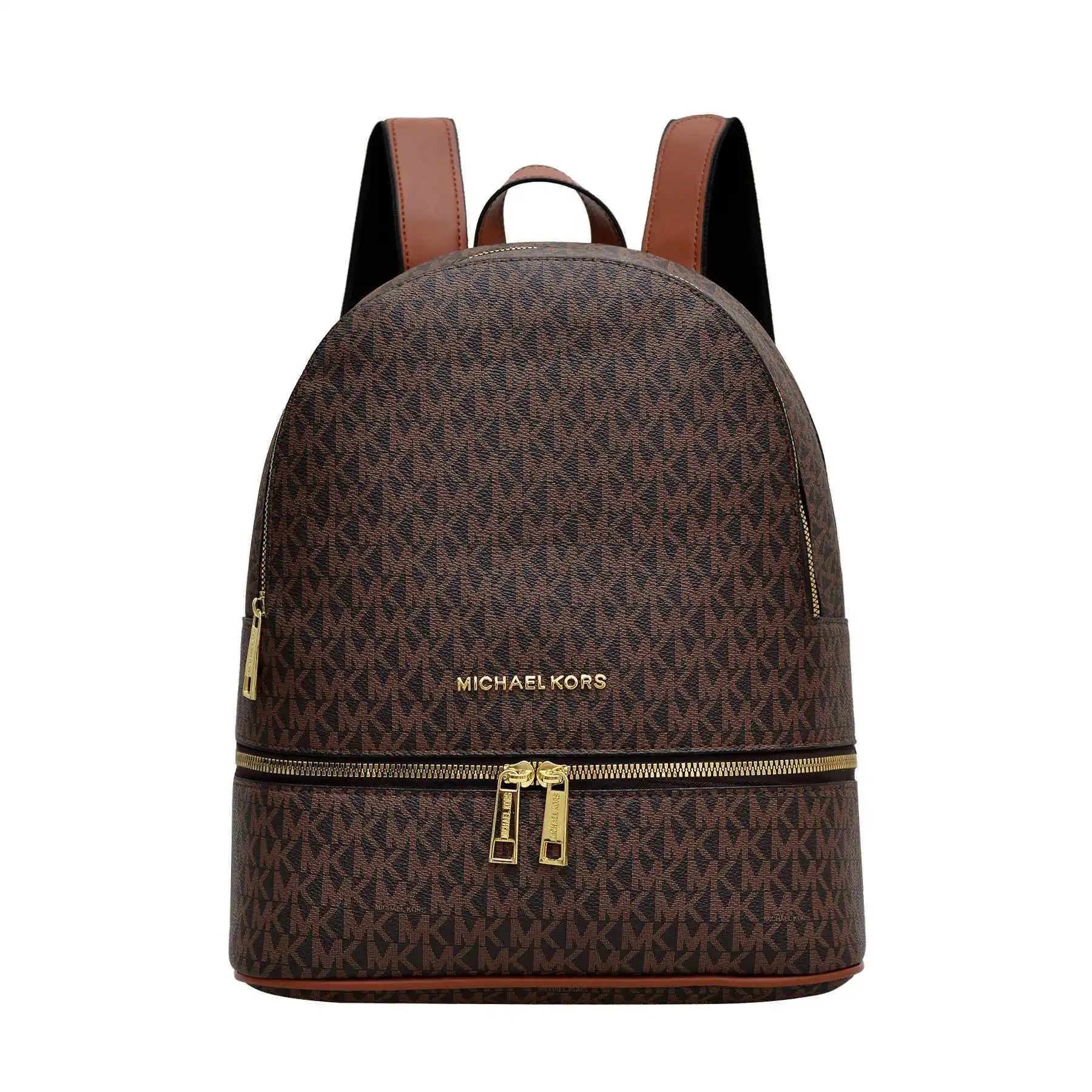 Michael Kors Women's 2026 New MK Backpack - Luxury Fashion Backpack, Stylish School Bag, High-End Women's Handbag, Versatile Tra