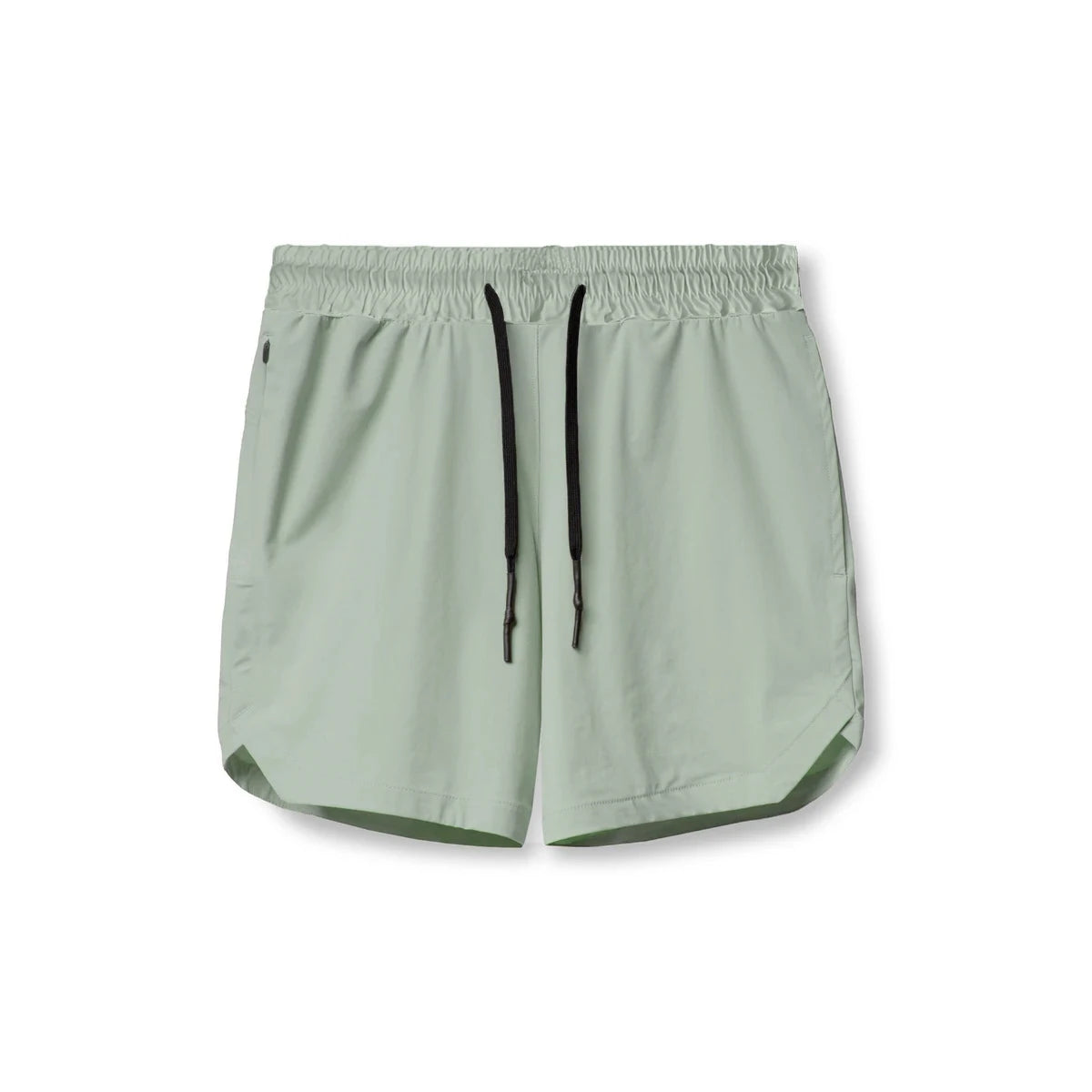 2024 New Men'S Shorts Single-Layer Woven Quick Dry Solid Color Running Fitness Sports Casual American Fifth Pants Comfortable