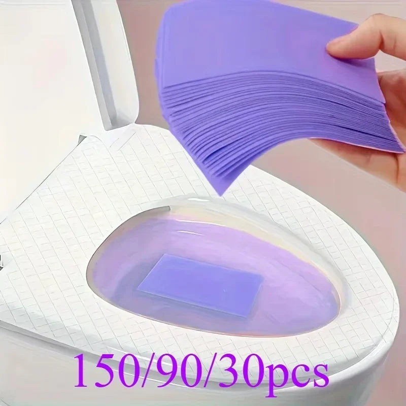 30/90/150pcs Toilet Cleaning Tablets, Powerful Deodorizing All-Purpose Cleaner for Floors & Toilets, Eliminate Odors & Scale