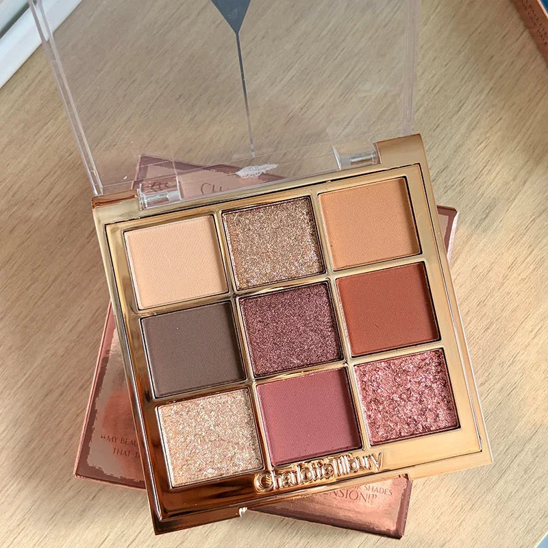 CT Eye Shadow Natural Base Makeup A Plate of Multi-purpose High Light Eye Shadow Eye Details Cool Summer Lip Gloss Makeup Suit