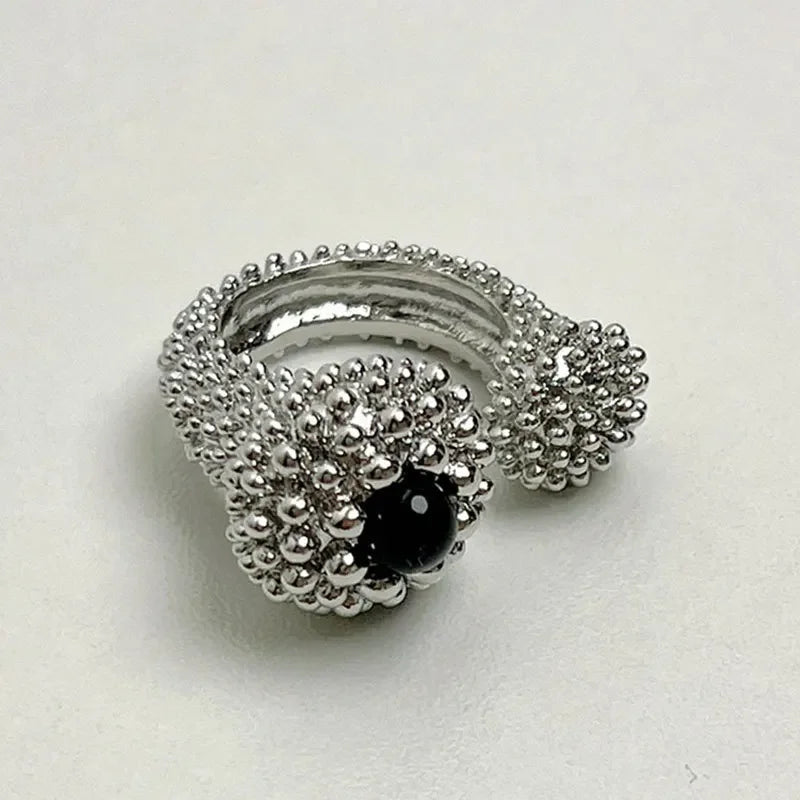 Fashion Jewelry Luxury Temperament Metal Open Rings For Women'S Girl Wedding Gifts Popular Design Accessories Dropshipping