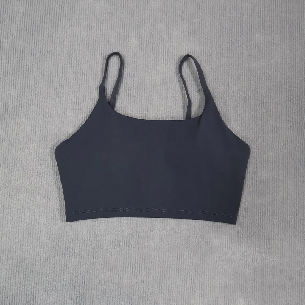 Ctenkevet Women's Push-Up Gym Workout Yoga Bra Female Backless Shockproof Fitness Crop Top Sports Underwear Woman
