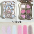 Flower Knows Sweetie Bear Highly Pigmented Eye Makeup Palette Eye Shadows Long Lasting Matte Shimmer Finish Cosmetics Kit