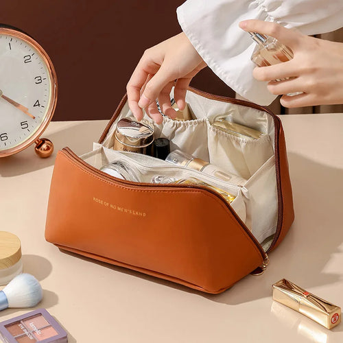 Cosmetics Storage Bag Large Capacity Portable Travel Organizer For Women Premium Luxe
