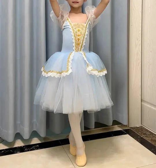 Dance Costumes Girls Dresses Cosplay Girl Ballet Leotards Baby Outfit Vestidos Summer Children Ballet Dress Tutu Kids Clothes