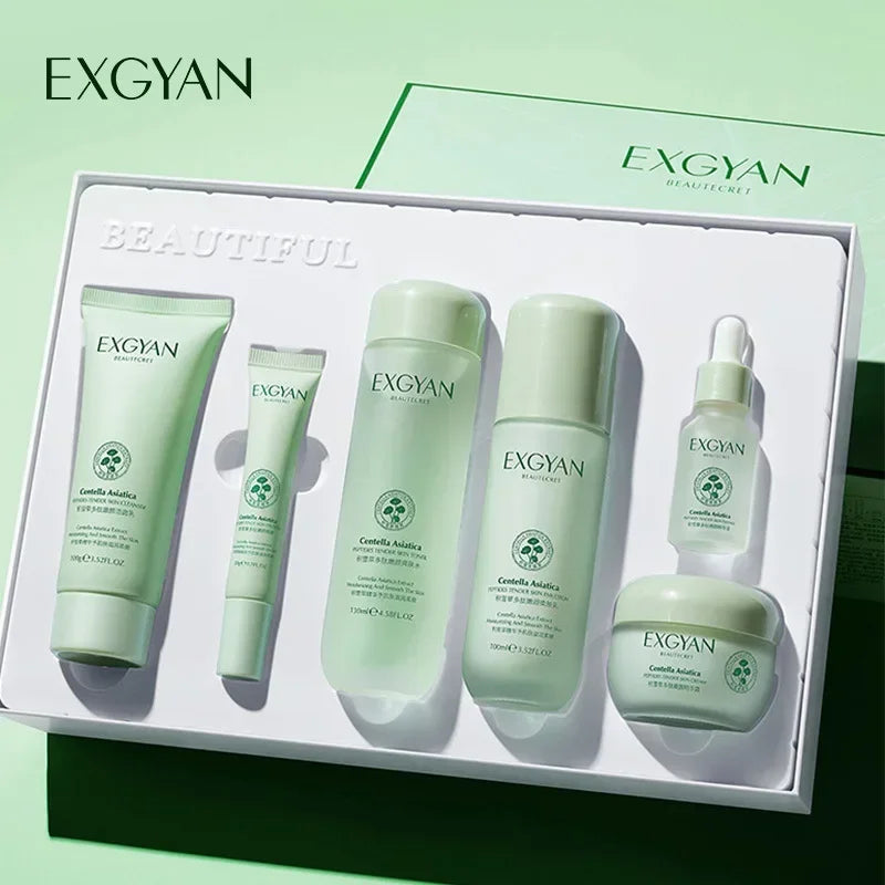 Centella Asiatica Polypeptide 6-Piece Skin Care Set - Moisturizing