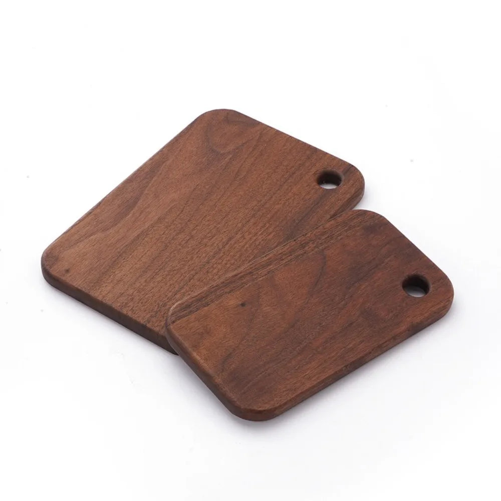 Wooden Outdoor Cutting Boards Double-sided Portable Fruit Cutting Board Walnut Camping Kitchenware For 800/1000ml Lunch Box