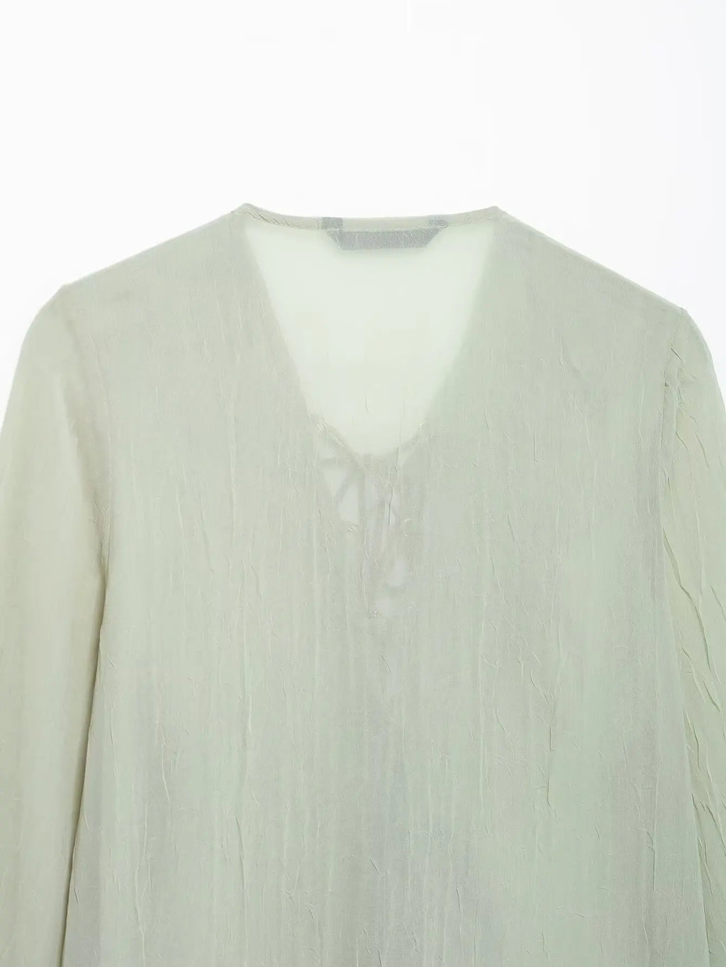 Lace Bandage Smock Blouse