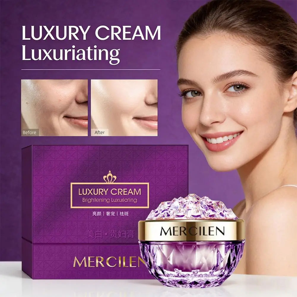 1/2pcs 50g Mercilen Active Collagen Cream Face Cream for Women Moisturizing Reduce Fine Lines Firming Skin Care Facial Products