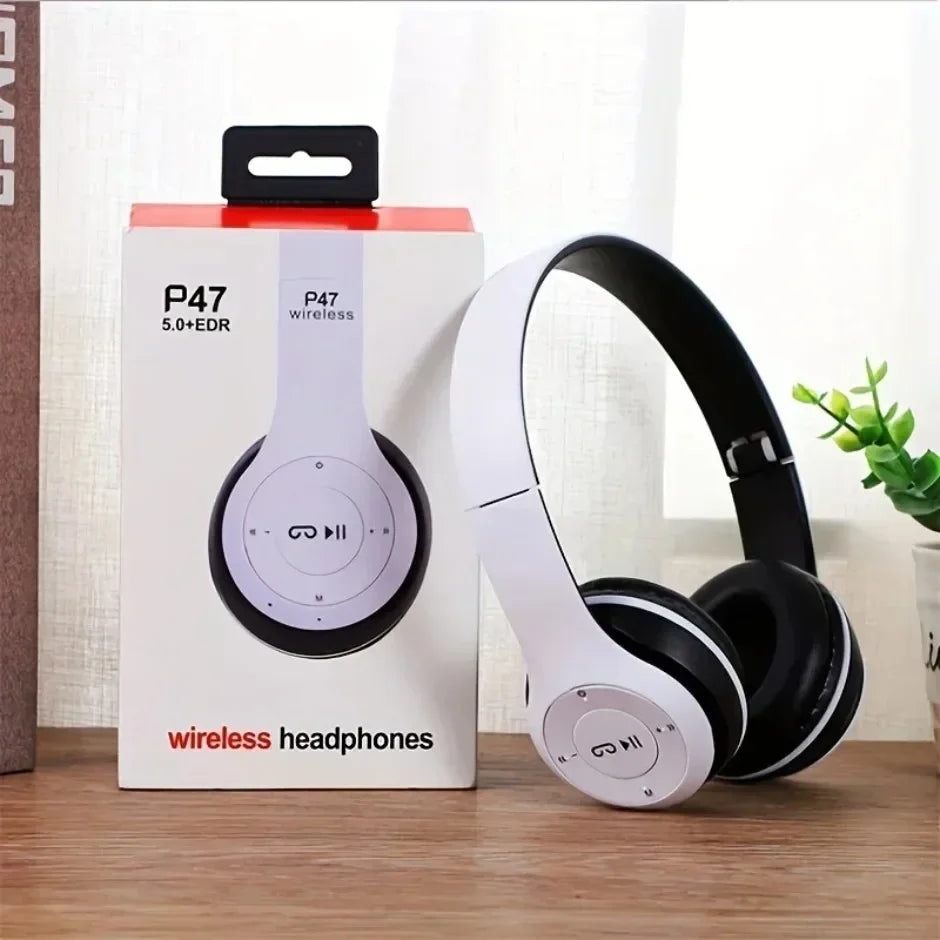 VIKEFON Wireless Bluetooth 5.0 Foldable Over-Ear Headset