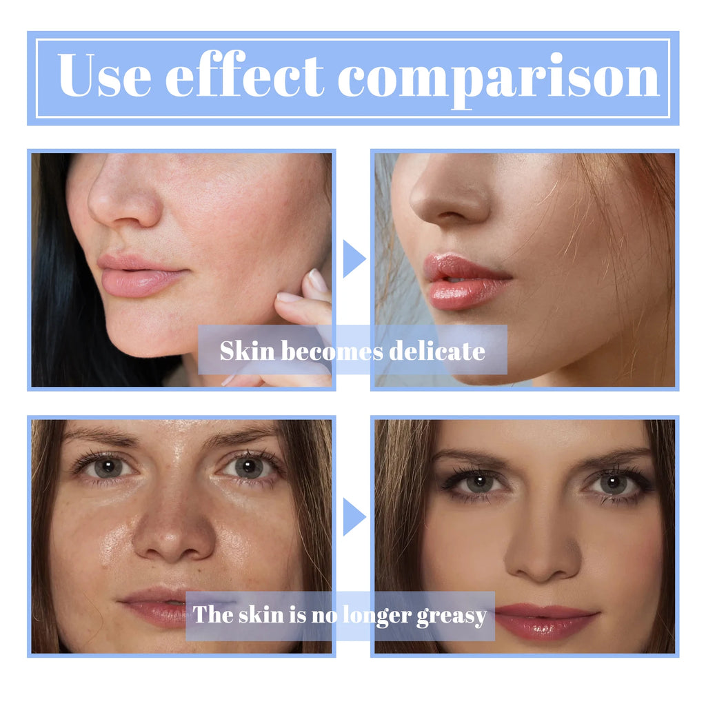 Matte Face Setting Powder Oil Control Waterproof Pore Blurring Makeup Finish Full Coverage Loose Powder For Oily Skin