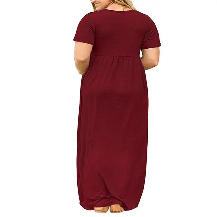 Summer Long Casual Dresses Women High Waist Street Style H Version Cotton Linen Skirt Big Size Female Fashionable Gown