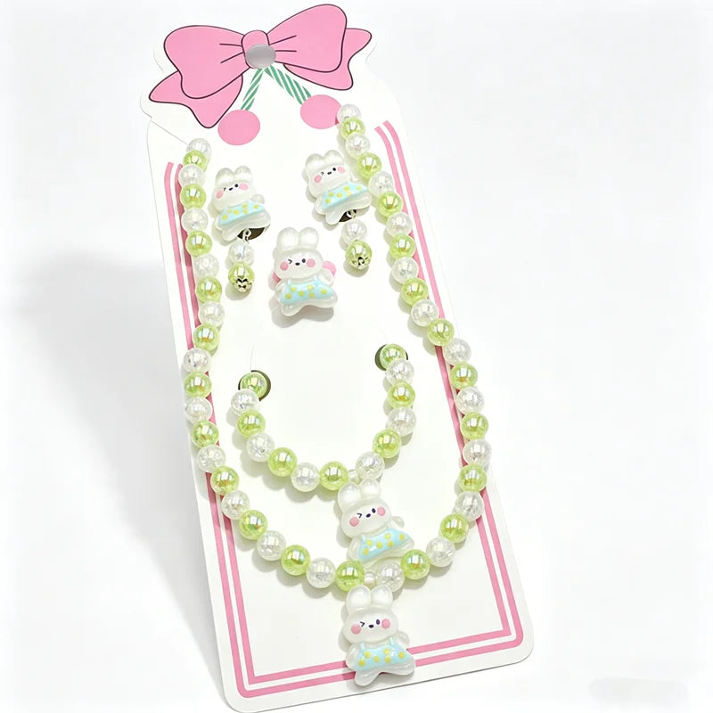 Unicorn Kids Beaded Jewelry Set for Girls