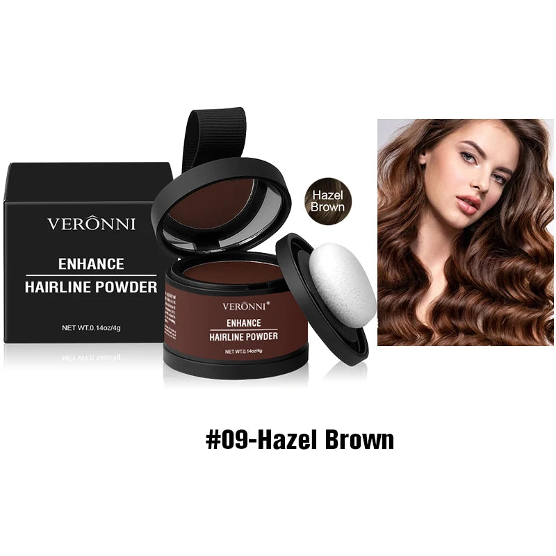 Hairline Shadow Powder,Instantly Conceal Hairline And Hair Root, Waterproof Hairline Powder Filler,Hair Root Cover,Scalp Powder