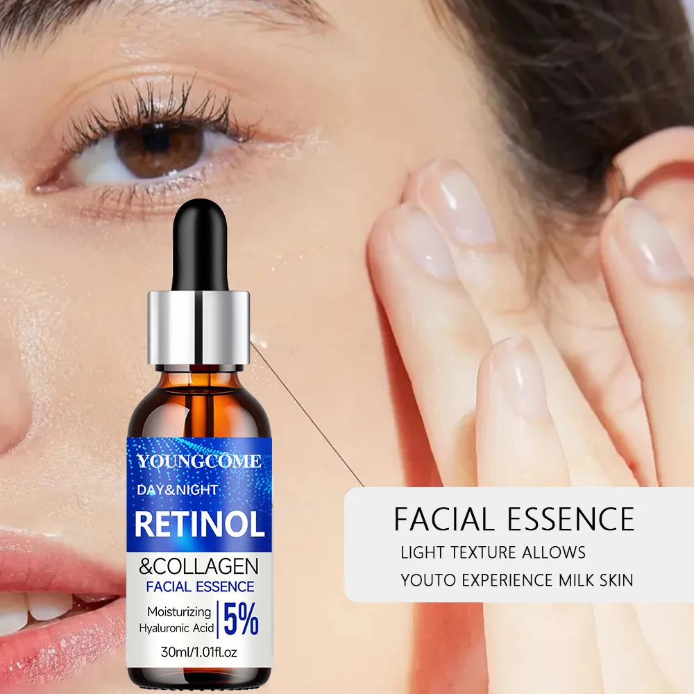YOUNGCOME Retinol Cream and Serum Set - Moisturizing Face Care