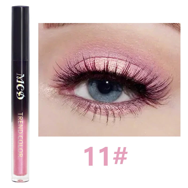 Liquid Eyeshadow Palette 13 Shade Waterproof Smudge Proof High Shine For Glam Lovers All Day Wear