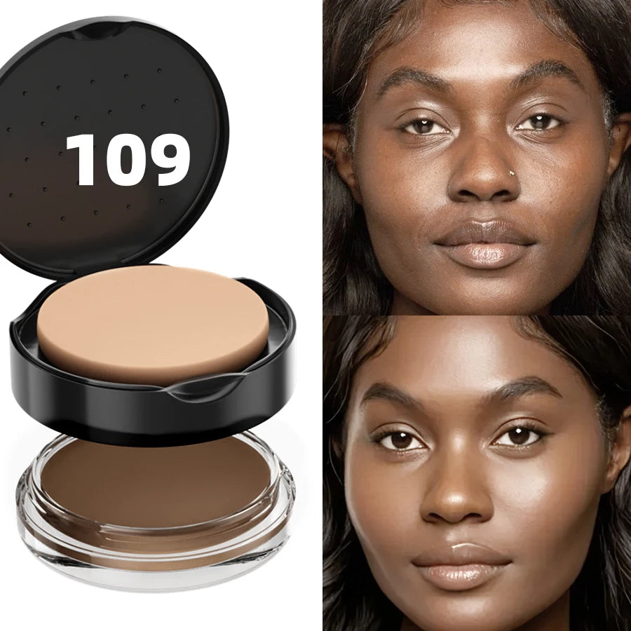 Foundation Concealer Nine Color High Coverage Waterproof Long Lasting Anti Dark Circle Freckle Cover For All Skin Types