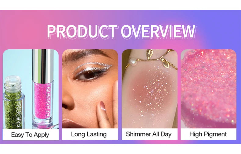 Slim Shiny Eye Liners Eyeshadow Liquid Pencil Pearlescent Silkworm Stick Waterproof Diamond Glitter Sequins Eyeliner Makeup