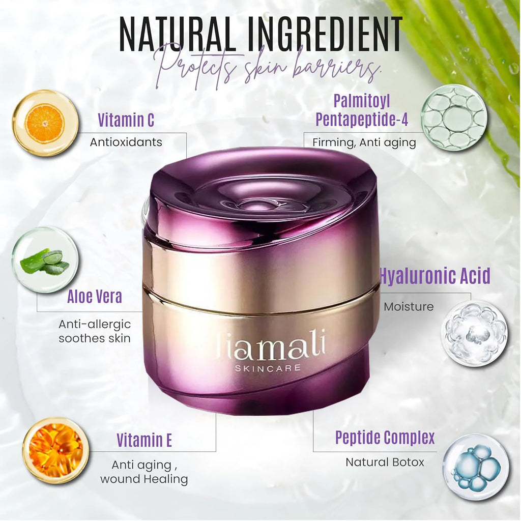 Polypeptide Tightening Anti-Wrinkle Cream Smoother Looking Skin Ageless Firm and Smooth Cream Deep Wrinkle Repair Night Cream