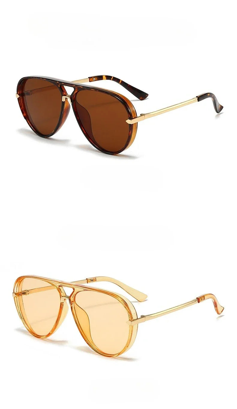 Fashion Protective Glasses, Sunglasses, Multifunctional Large Frame Glasses, Outdoor Fishing Sunglasses, UV Resistant Glasses