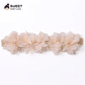 Pink Baby Flower Headband Pink Chiffon Hair Bands Handmade Diy Headwear Hair Accessories For Kids Children Newborn Toddler