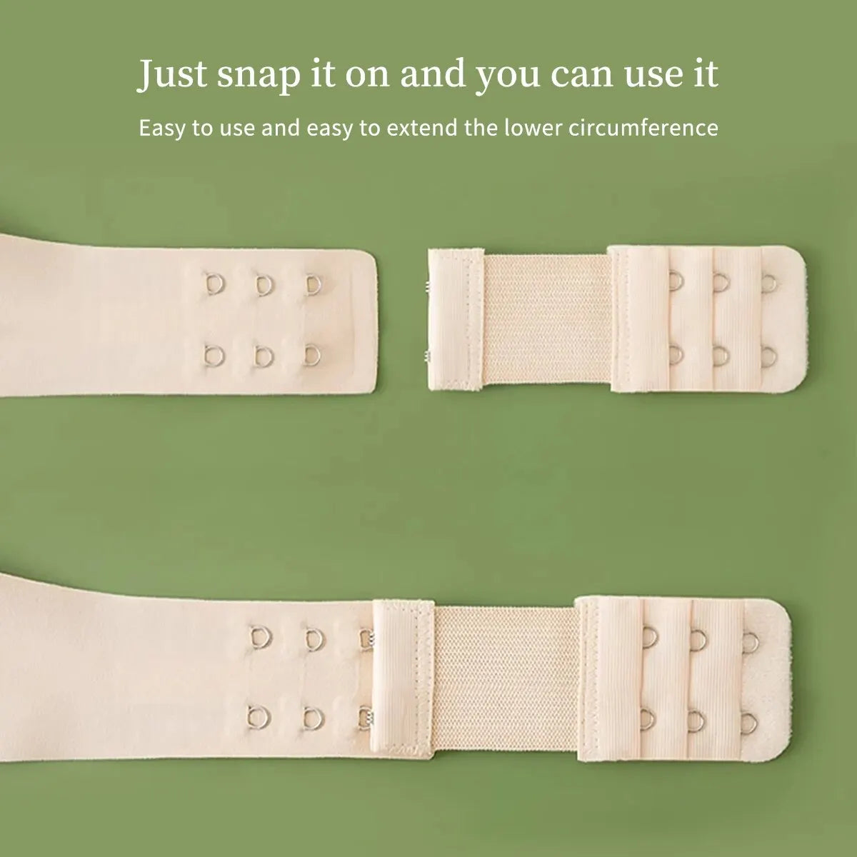 3 Pieces, 3 Rows With 2 Hook Extension Straps, Elastic, Soft And Comfortable Bra Straps, Women'S'S Underwear Accessories