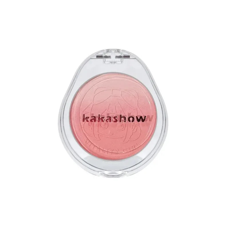 Dual Gradient Blush Highlights Natural Nude Makeup Brightening Cheek Purple Blue Female Niche Brand 2024 New Makeup Cosmetics