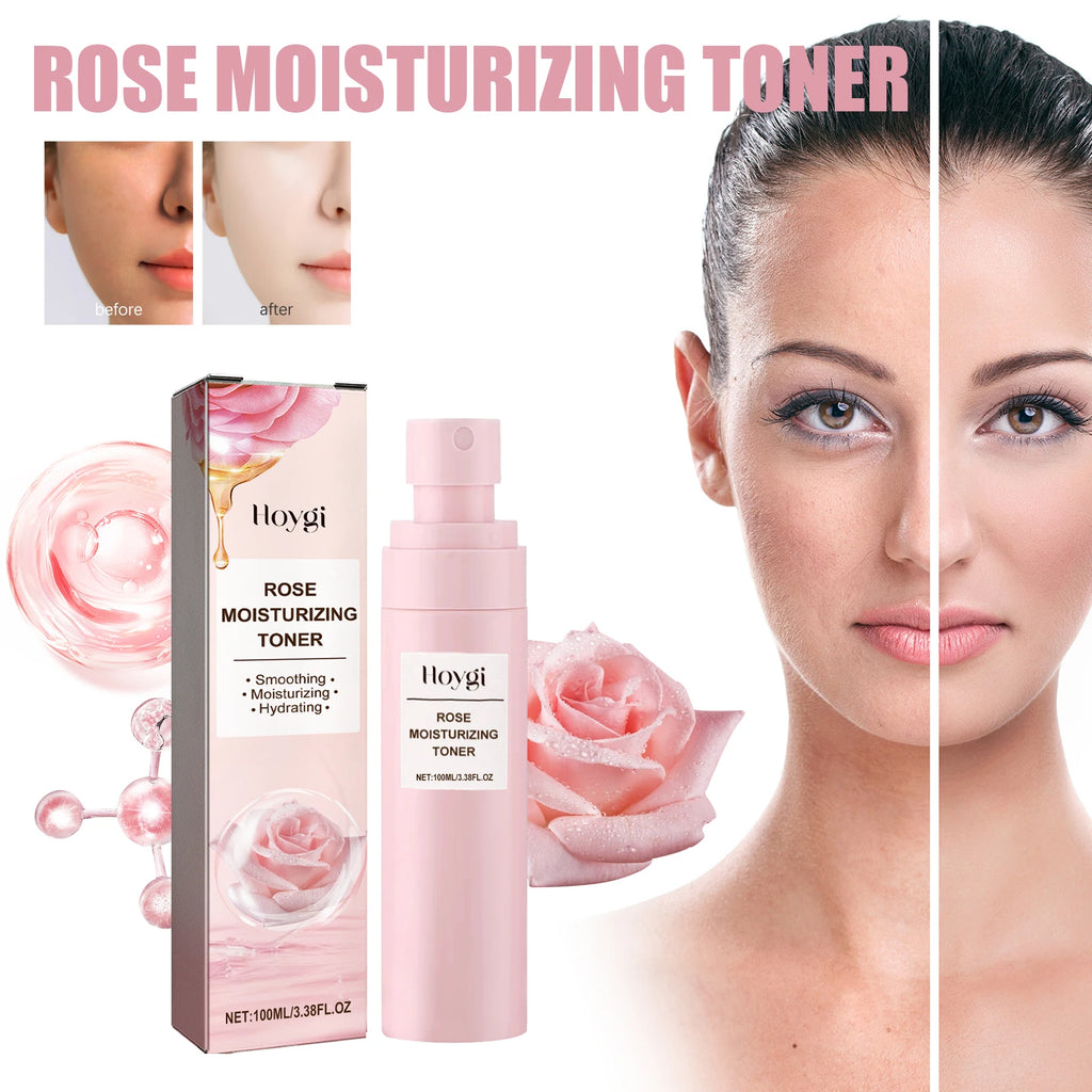 Hoygi Rose Moisturizing Toner - 100ml Hydrating Facial Skin Care