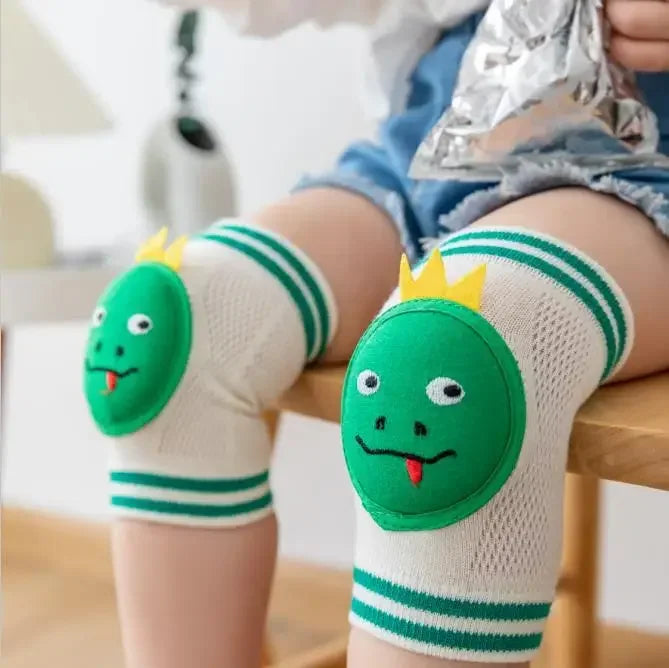 Summer Children Knee Pads Baby Crawling Learning To Walk Anti Leg Pads Baby Knee Pads Elbow Pads
