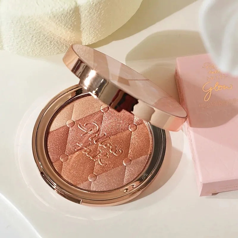 Charlotte Tilbury PILLOW TALK Series Soft Heart Double Color Powder Blusher Color Plate Hot Color Code First Love Sex on Fire