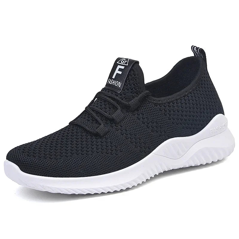 Women's Lightweight Casual Sneakers | Breathable Mesh Platform Shoes