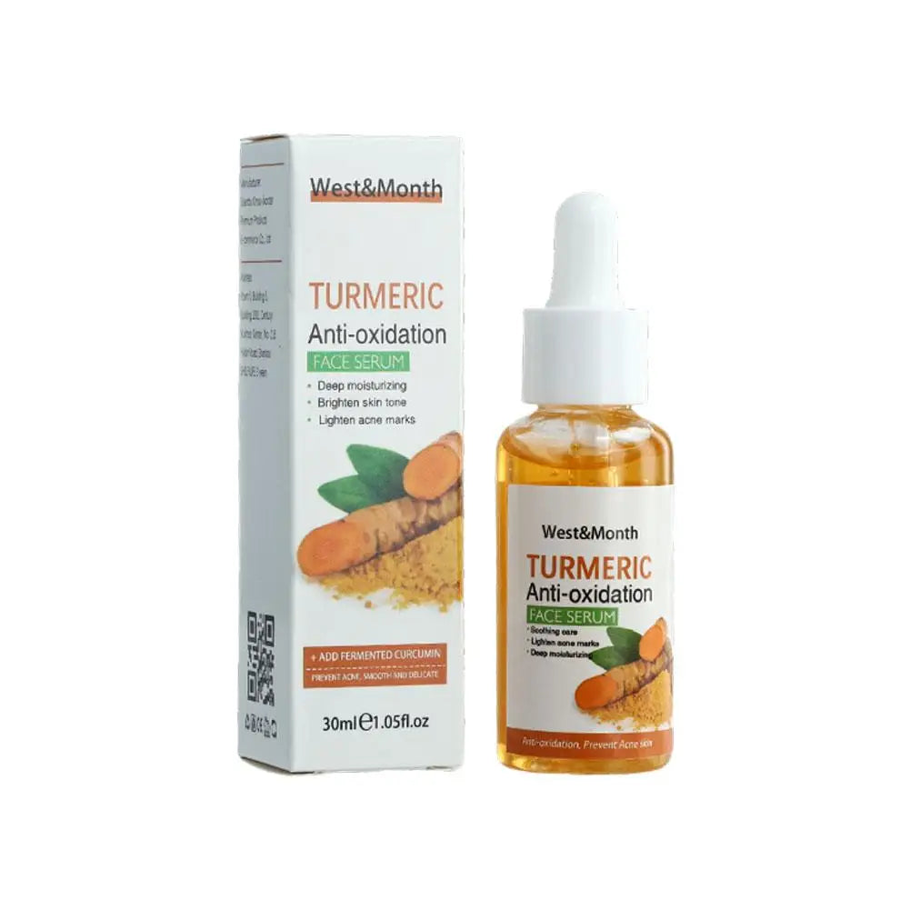 Turmeric Face Whitening Dark Spot Corrector Anti-oxidation Serum Turmeric Dark Spot Corrector Serum Facial Brighten Turmeric Oil