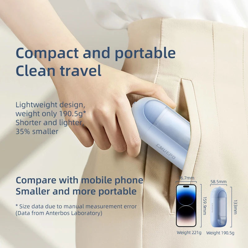 Cepillo de dientes eléctrico portátil con irrigador dental para limpiar los dientes, irrigador bucal doméstico para limpiar los dientes