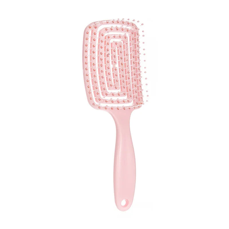 WANMEI Volumizing Detangling Hair Massage comb Hair Massage Comb with Hollowed-Out Design hair styling tools for real hair wigs