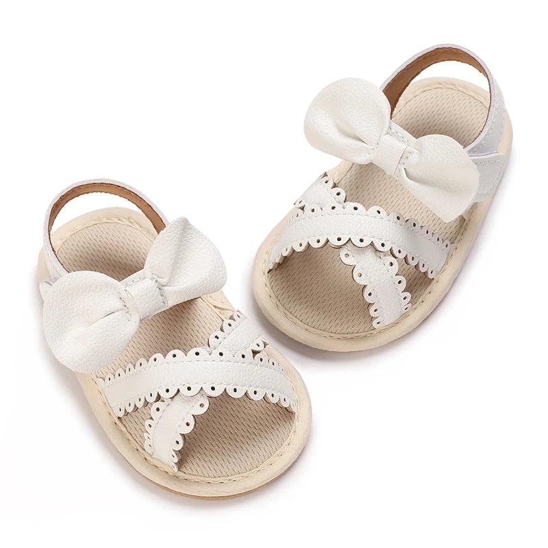 Summer newborn children's shoes, girls' sandals, children's shoes, outdoor casual walking shoes, 0-18 months old
