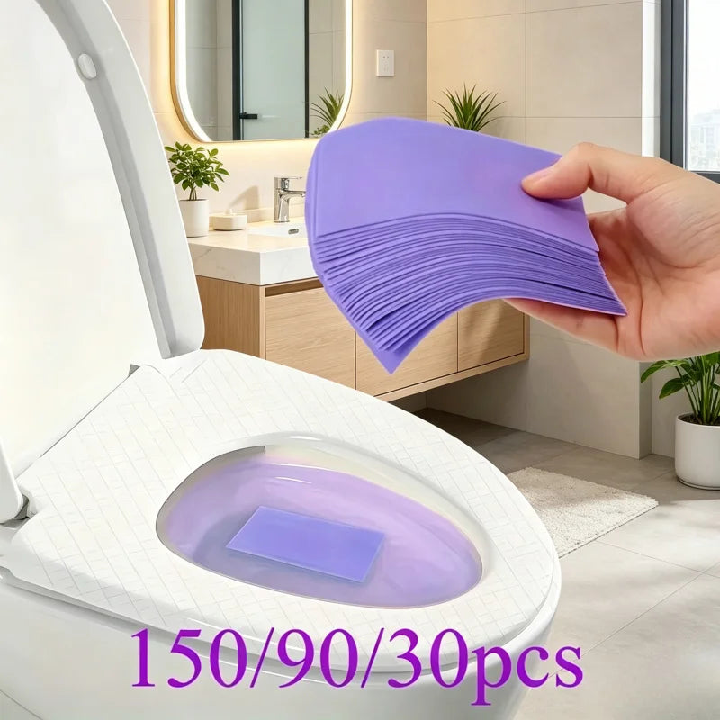 30/90/150pcs Toilet Cleaning Tablets, Powerful Deodorizing All-Purpose Cleaner for Floors & Toilets, Eliminate Odors & Scale