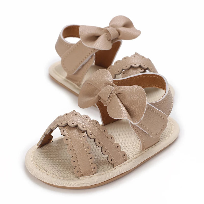 Summer newborn children's shoes, girls' sandals, children's shoes, outdoor casual walking shoes, 0-18 months old