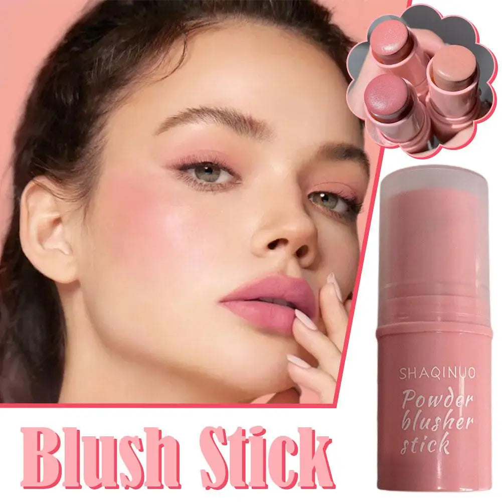 Velvet Liquid Blush Matte Sponge Head Blusher Natural Lasting Brighten Facial Contour Blush Tint Makeup