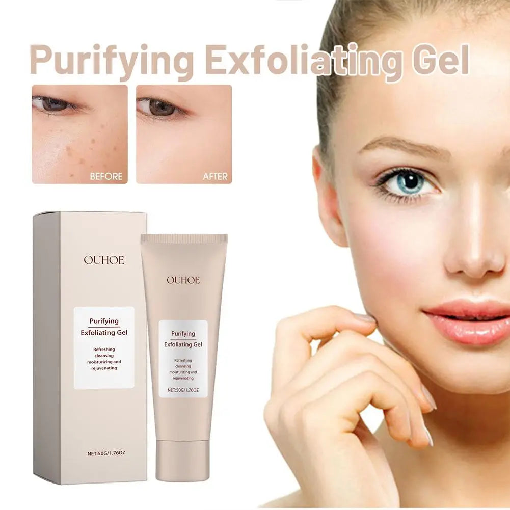 OUHOE Purifying Exfoliating Gel - Pore Refining Face Scrub 50g