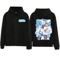 Anime Cute Sameko Saba 2025 Hoodie Men Women Zipper Hip Hop Pullover Y2k Clothes