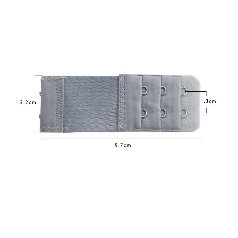1/10Pcs Bra Extender For Women'S'S Elastic Bra Extension Strap Hook Clip Expander Adjustable Belt Buckle Intimates Accessories
