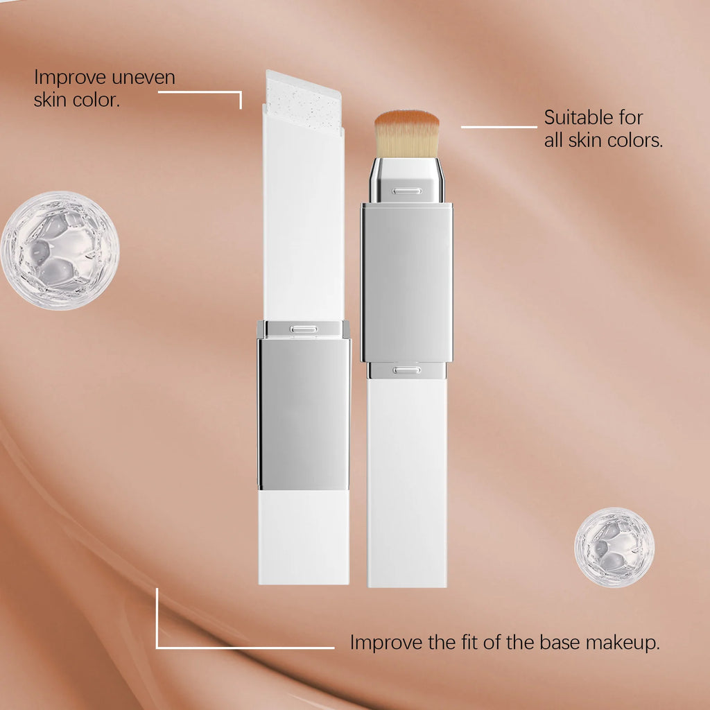 AMZ 13g Darkening Skin Blotting Duo-Action Foundation Stick is a Natural, Moisturizing, Refreshing, Lightweight