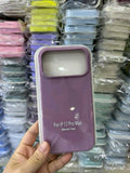 Official Liquid Silicone Skin Feel Case For IPhone 18 Pro Max 17 Pro Air Macaron Solid Candy Colour Color with Packet Box Cover